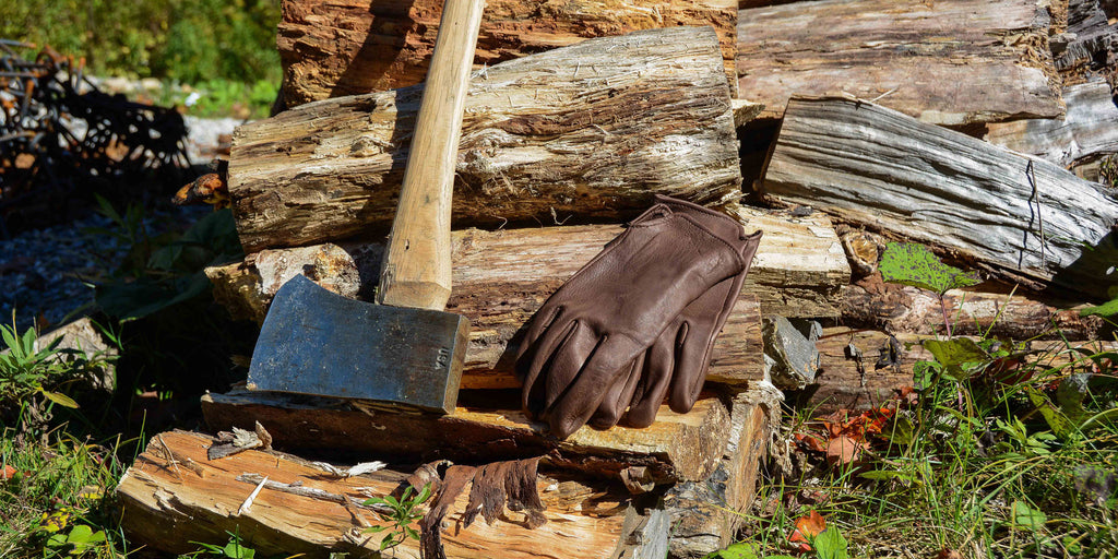 Deerskin Leather Gloves Unlined, Brown