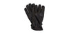 Deerskin Leather Gloves Pile Lined, Black