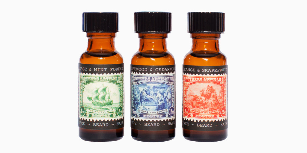 Brothers Artisan Oil, Trio of Beard Oil
