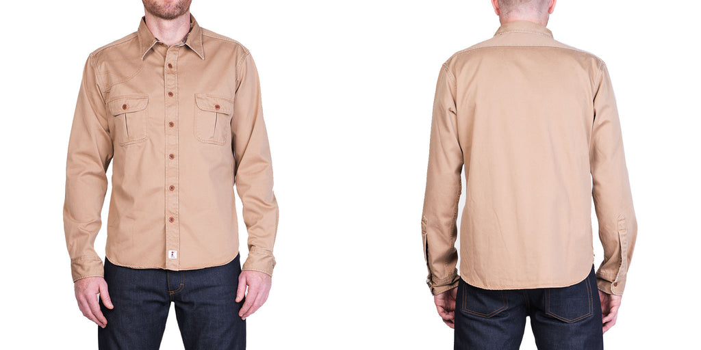 Dickies 1922 x Ball and Buck Overshirt, Suntan