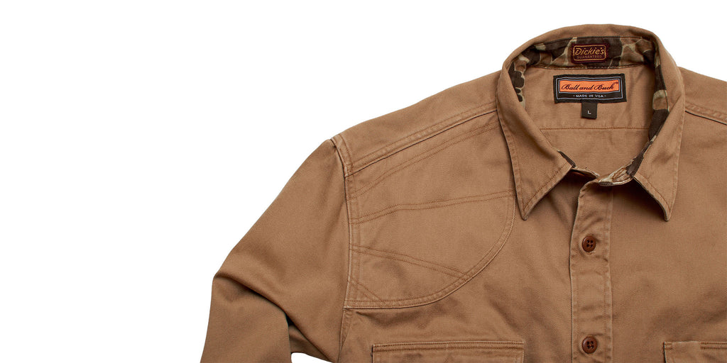 Dickies 1922 x Ball and Buck Overshirt, Suntan