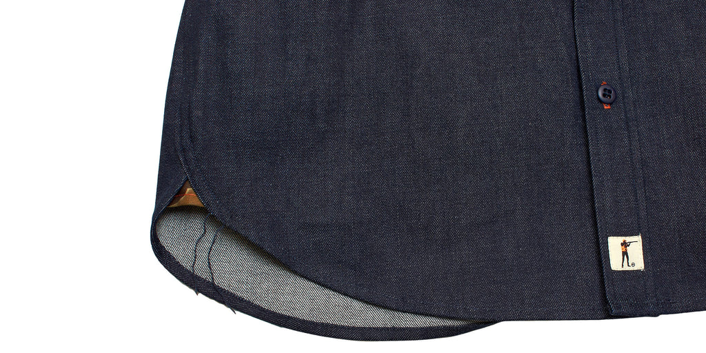 Dickies 1922 x Ball and Buck Overshirt, Denim/Camo